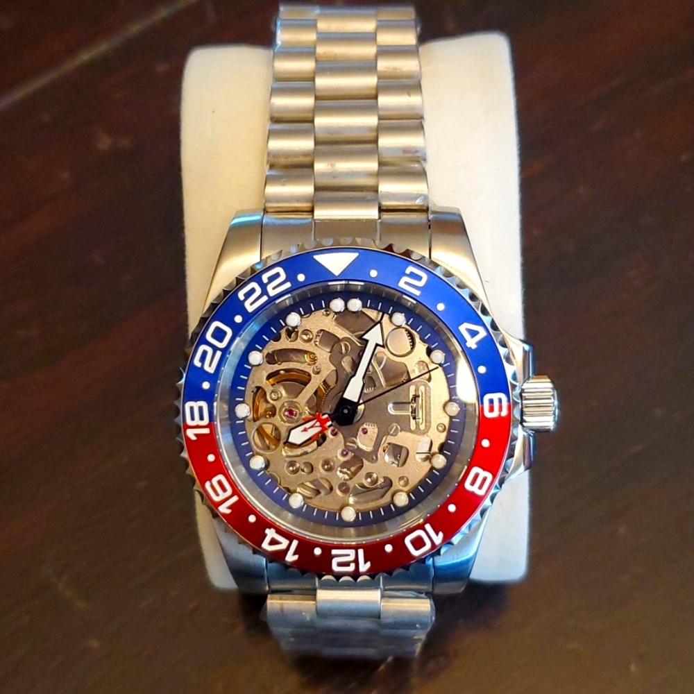 Fully Custom Built " The Patriot " Valintino Watch Builds 40mm Submariner.